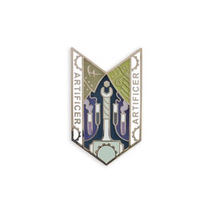 Artificer - Character Builder Series - Hard enamel pin