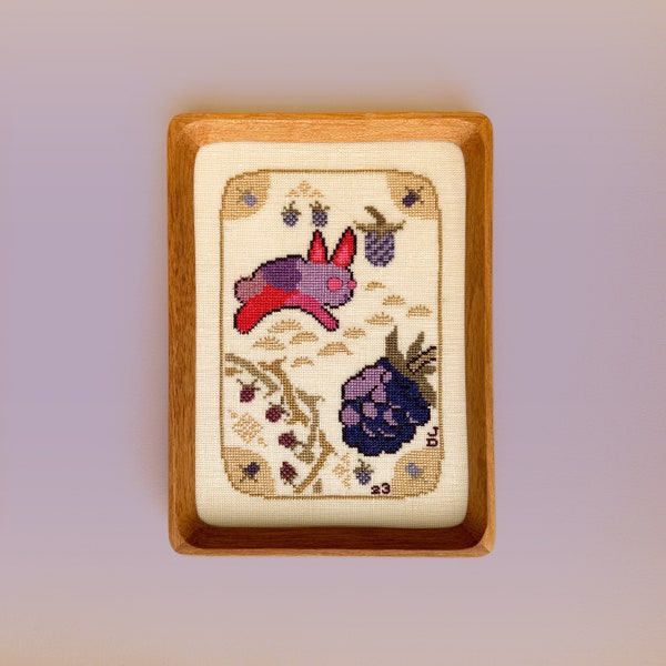 Bramble Bun Kreuzstichmuster - DIGITAL