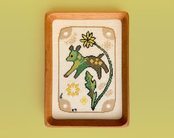 Dandy Deer Counted Cross Stitch Pattern - DIGITAL
