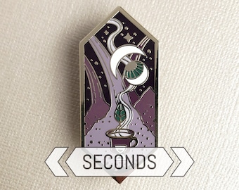 SECONDS School of Magic: Divination (gold plating) - Hard enamel pin