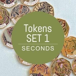 Tokens in Gold, SECONDS Grade, Set 1