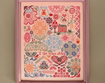 I like cross stitch Counted Cross Stitch Pattern - DIGITAL