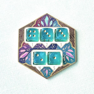 Rastreador de ranuras de hechizo de D&D 5e - Cristales, pequeños