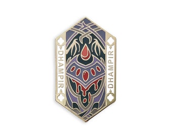 Dhampir - Character Builder Series - Hard enamel pin