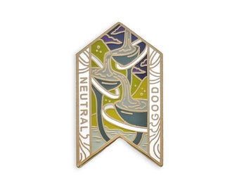 Neutral Good Alignment - Character Builder Series - Hard enamel pin