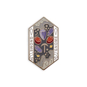 Gnome (deep) - Character Builder Series - Hard enamel pin