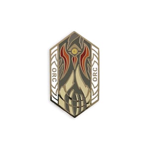 Orc - Character Builder Series - Hard enamel pin