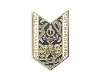 Necromancer - Character Builder Series - Hard enamel pin