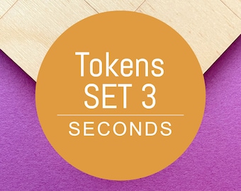 Tokens in Gold, SECONDS Grade, Set 3
