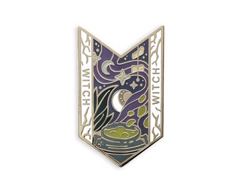 Witch - Character Builder Series - Hard enamel pin