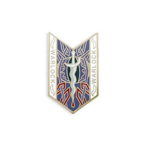 Warlock - Character Builder Series - Harde emaille pin