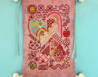 Circle circle, dot dot Counted Cross Stitch Pattern - DIGITAL