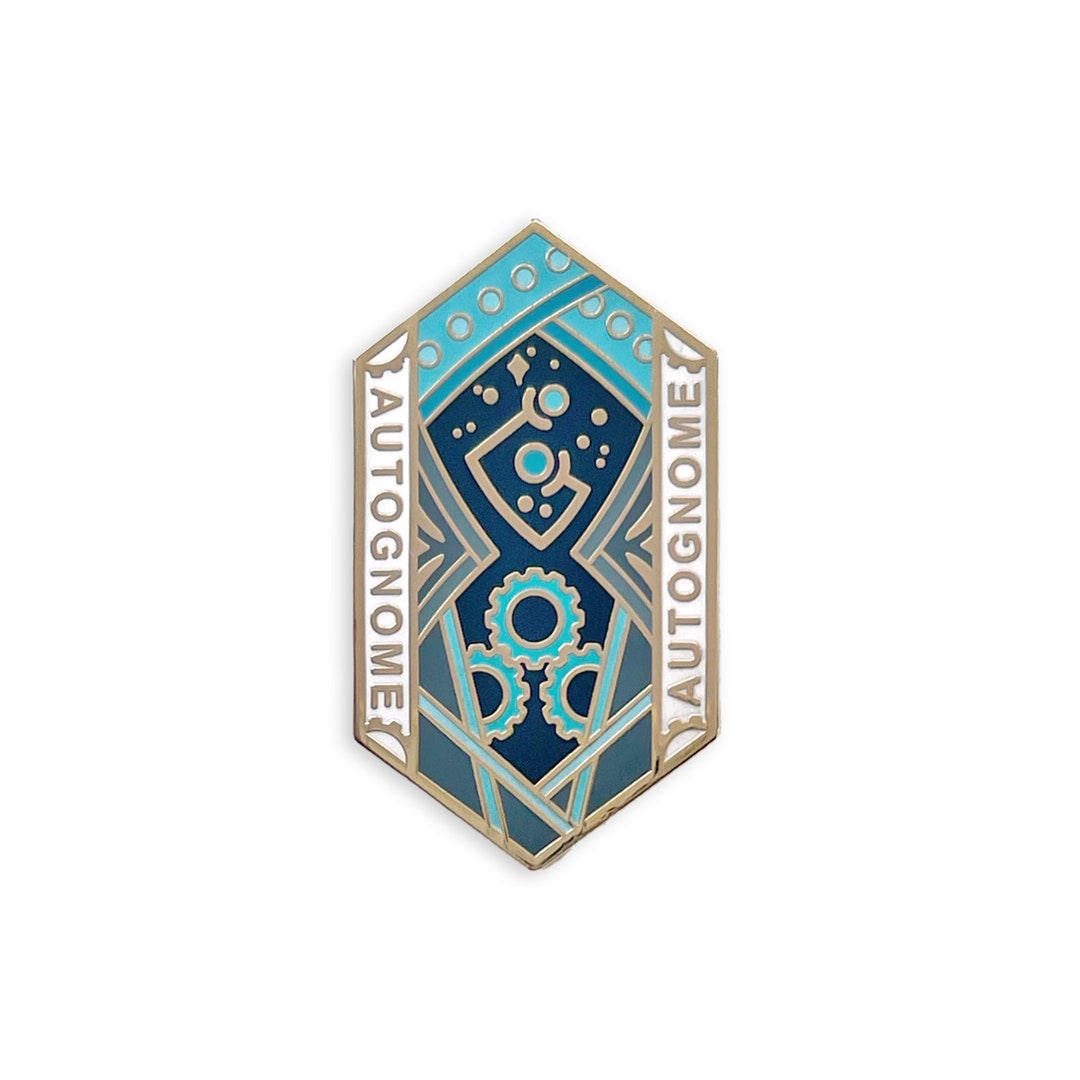 Autognome - Character Builder Series - Hard Enamel Pin - Etsy