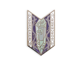 Sorcerer - Character Builder Series - Hard enamel pin