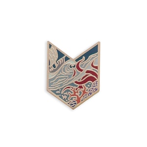 Campaign: Kraken - Character Builder Series - Hard enamel pin