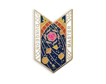 Dungeon Master (Astral) - Character Builder Series - Hard enamel pin