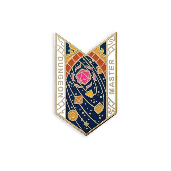 Dungeon Master (Astral) - Character Builder Series - Hard enamel pin