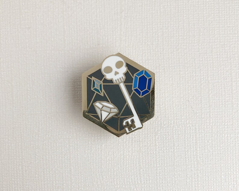 Thief d20 Archetypes Hard enamel pin