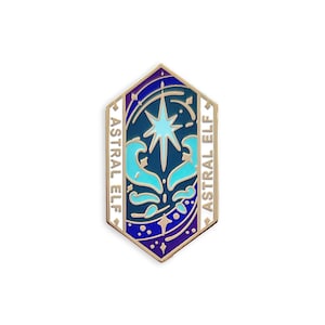 Astral Elf - Character Builder Series - Hard enamel pin