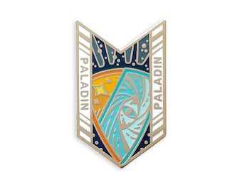 Paladin (Astral) - Character Builder Series - Hard enamel pin