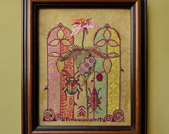 Trillium Forest Counted Cross Stitch Pattern - DIGITAL