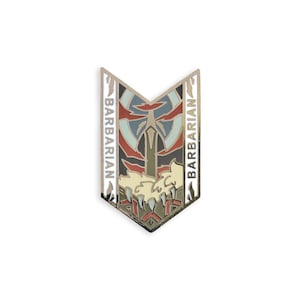 Barbarian - Character Builder Series - Hard enamel pin