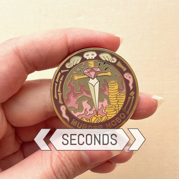 SECONDS Murder Hobo/Town Hero Challenge coin D2