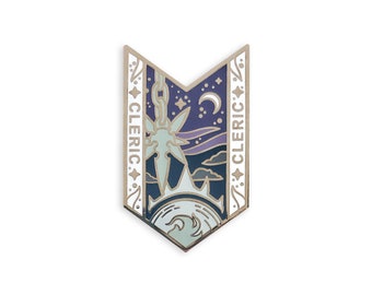 Cleric - Character Builder Series - Hard enamel pin