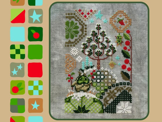 Kit Point De Croix Compté - Motif Broderie, Neuf Pour Loisirs Créatifs