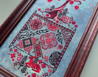 Persephone&#39;s Garden Counted Cross Stitch Pattern - DIGITAL
