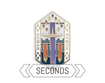 Human (SECONDS) - Character Builder Series - Hard enamel pin