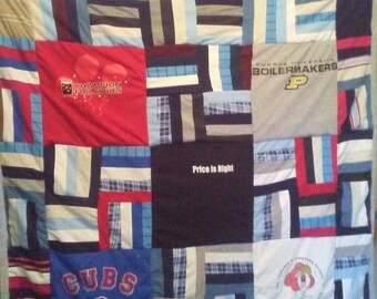 memory blankets made from shirts