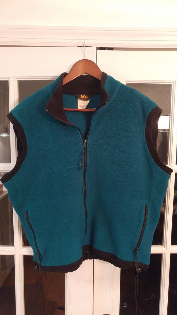 Vintage REI outdoor sweater vest XL Made in USA. | Etsy