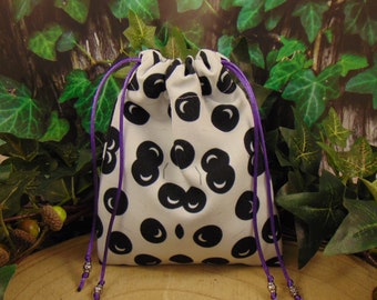 Moon Dots - Small drawstring pouch