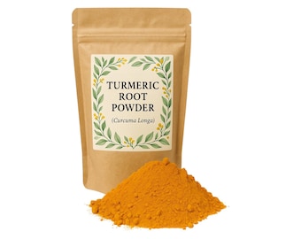 Turmeric Root Powder | Turmeric Powder | Curcuma longa | Curcuma Powder | Turmeric Spice | Curcumin Premium Grade | Herbal