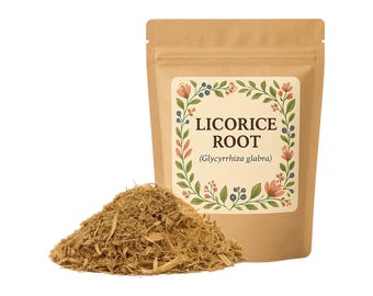 Licorice Root | Organic Licorice Root Tea | Glycyrrhiza glabra Premium Grade | Herbal