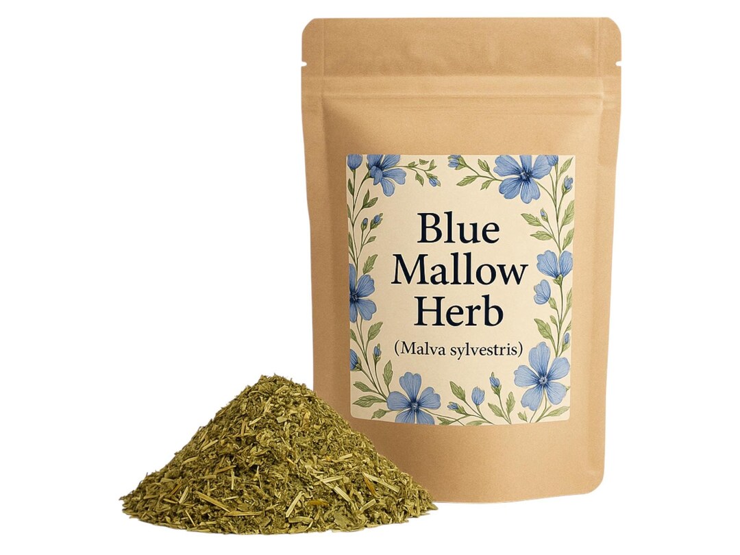Malvae Tea Blue Mallow Herb | Organic | Tea | Malva Sylvestris Premium Grade ...