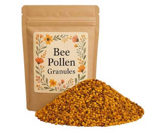 Polen de abeja / Gránulos de polen de abeja búlgaro / Polvo de polen de abeja / Polen de abeja fresco / Polen de abeja crudo de primera calidad / A base de hierbas
