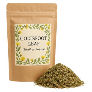 Coltsfoot Leaf | Coltsfoot Herb | Tussilago farfara Premium Grade | Herbal