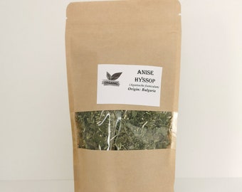 Organic Anise Hyssop | Anise Hyssop | Anise Hyssop Herb | Anise Hyssop Tea |  Licorice Mint | Agastache foeniculum