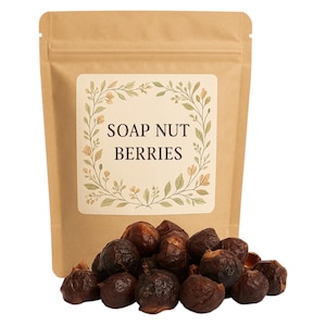 Noix de lavage | Savon aux baies | Sapindus saponaria | Lessive naturelle et adoucissant de qualité supérieure | À base de plantes