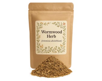 Ajenjo / Orgánico silvestre / Artemisia absinthium / Té / Hierba / Grado Premium / Hierbas