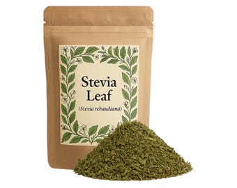 Stevia Leaf | Cuts Or Powder | Stevia rebaudiana Premium Grade | Herbal
