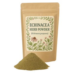 Echinacea Herb Powder  | Echinacea Purpurea | Organic | Echinacea Tea Premium Grade | Herbal