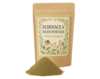 Polvo de hierba de equinácea / Equinácea purpúrea / Orgánica / Té de equinácea de primera calidad / Hierbas