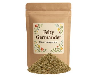 Felty Germander | Germander | Teucrium Polium Premium Grade | Herbal