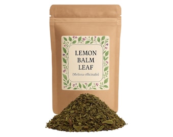 Melisa / Té de Melisa / Melissa officinalis Grado Premium / Hierbas