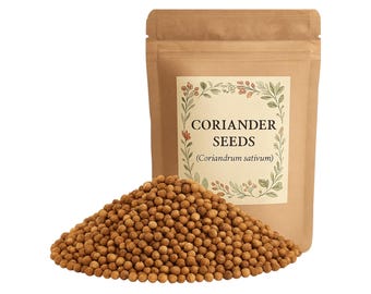 Whole Coriander Seeds | Coriander Seeds | Coriandrum sativum | Whole Seeds | Premium Grade | Herbal