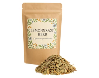 Lemongrass | Lemon Grass Tea | Cymbopogon citratus Premium Grade | Herbal
