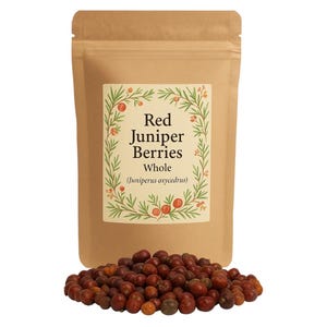 PRICKLY JUNIPER Berries |  Red Juniper berries| Juniperus Oxycedrus Premium Grade | Herbal